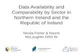 Data Availability and Comparability by Sector in Northern Ireland and the Republic of Ireland