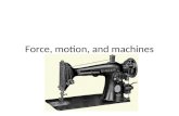 Force, motion, and machines