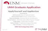 UNM Graduate Application