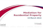 Mediation for Residential Property