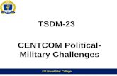 CENTCOM Political-Military Challenges