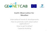 Earth Observation for  Weather