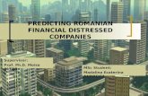 PREDICTING ROMANIAN FINANCIAL DISTRESSED COMPANIES