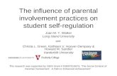 The influence of parental involvement practices on student self-regulation