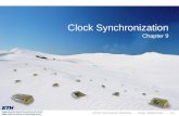 Clock Synchronization Chapter 9