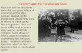 Fascism and the Totalitarian State
