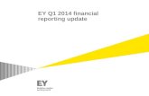 EY Q1 2014 financial reporting update