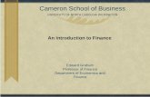 Cameron School of Business UNIVERSITY OF NORTH CAROLINA WILMINGTON