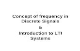 Concept of frequency in Discrete Signals & Introduction to LTI Systems