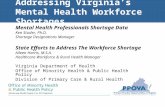 Addressing Virginia’s Mental Health Workforce Shortages
