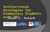 Instructional Strategies for Elementary Students with TBI