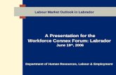 Labour Market Outlook in Labrador