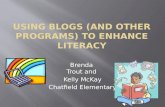 Using Blogs (and other programs) to Enhance Literacy