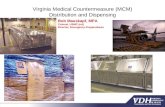 Virginia Medical Countermeasure (MCM) Distribution and Dispensing
