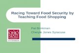 Racing Toward Food Security by Teaching Food Shopping