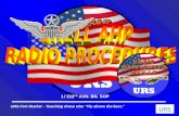 SHELL AHP  RADIO PROCEDURES