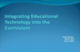 Integrating Educational Technology into the Curriculum