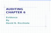 AUDITING CHAPTER 6