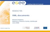 ISSGC’05 XML documents