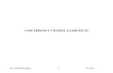 CONCURRENCY CONTROL (CHAPTER 16)
