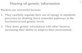 Sharing of genetic information