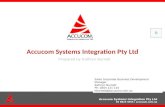 Accucom Systems  Integration  Pty Ltd