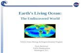 NASA Ocean Biology & Biogeochemistry Program Paula Bontempi NASA Headquarters Washington, D.C.