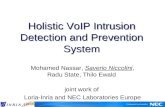 Holistic VoIP Intrusion Detection and Prevention System