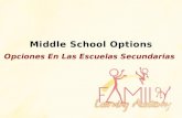 Middle School Options