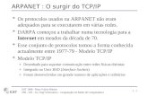 ARPANET : O surgir do TCP/IP