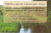 TMDLs on the Clearwater River