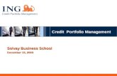Credit  Portfolio Management