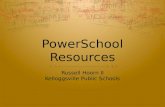 PowerSchool  Resources