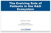 The Evolving Role of Patients in the R&D Ecosystem