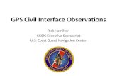 GPS Civil Interface Observations