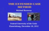 THE EXTENDED CASE METHOD
