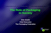 The Role of Packaging  in Society
