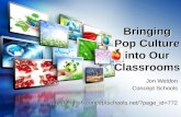 Bringing Pop Culture into Our Classrooms