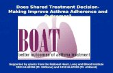 Does Shared Treatment Decision-Making Improve Asthma Adherence and Outcomes?