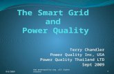 The Smart Grid  and  Power Quality