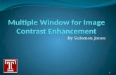 Multiple Window for Image Contrast Enhancement