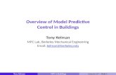 Overview of Model Predictive Control in Buildings
