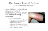 The Second Line of Defense ~The Inflammatory Response~