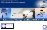 Intravenous Therapy with Blood Withdrawal
