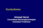 Ahmad Hersi Consultant Electrophysiologist Assistant Professor