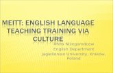 MEITT: English language teaching training via culture
