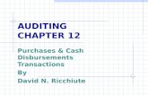AUDITING CHAPTER 12