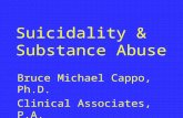 Suicidality & Substance Abuse