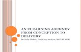 An elearning journey from conception to delivery