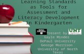 Learning Standards as Tools for Assessment and Literacy Development in Kindergarten